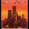 Mountain (#439) (surge foil) (full art) - Marvel Super Heroes