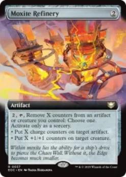 Moxite Refinery (extended art) - Edge of Eternities Commander Varianten