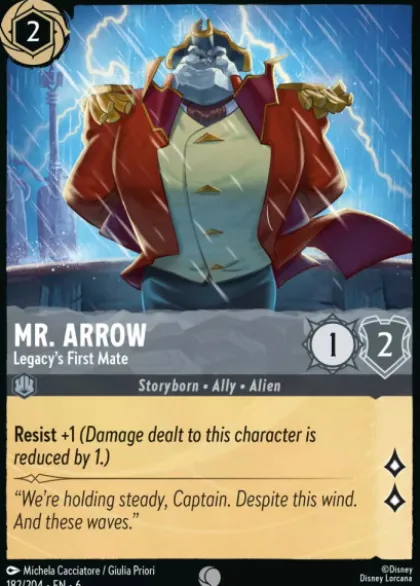 Mr. Arrow, Legacy's First Mate (foil) - Azurite Sea