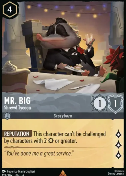 Mr. Big, Shrewd Tycoon - Azurite Sea