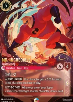 Mr. Incredible, Super Strong (foil) (borderless) - Wilds Unknown