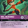 Mrs. Incredible, Created by the Vine (foil) (borderless) - Attack of the Vine!