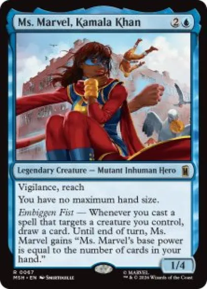 Ms. Marvel, Kamala Khan - Marvel Super Heroes