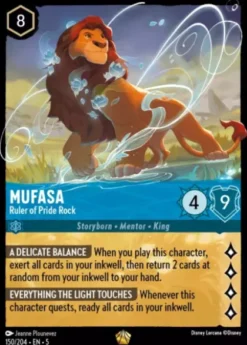 Mufasa, Ruler of Pride Rock (foil) - Shimmering Skies