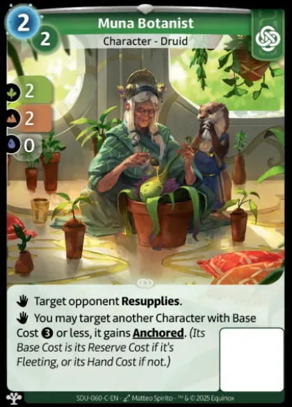 Muna Botanist (C) - Seeds of Unity