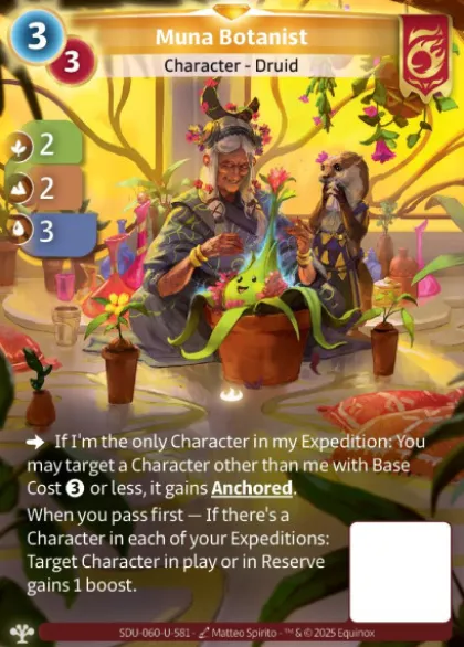 Muna Botanist (U-581) - Seeds of Unity Unique