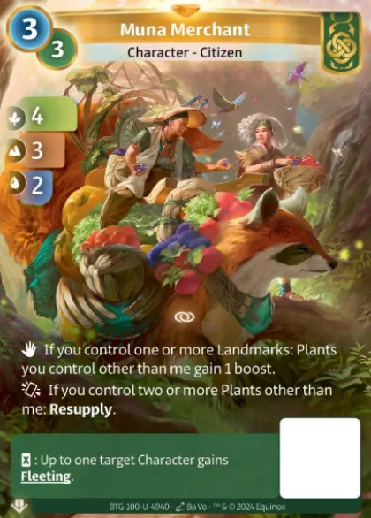Muna Merchant (U-4940) - Altered Non-Kickstarter Uniques