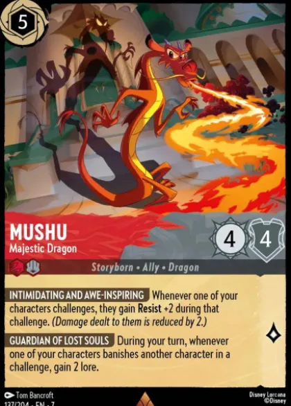 Mushu, Majestic Dragon - Archazia's island