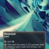 Mutavault (#163) (galaxy foil) (borderless) - Edge of Eternities Stellar Sights