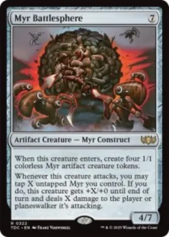 Myr Battlesphere - Tarkir: Dragonstorm Commander