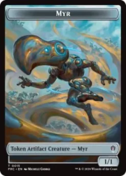 Myr token (1/1) - Reality Fracture Commander
