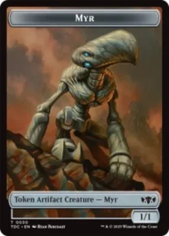 Myr token (1/1) - Tarkir: Dragonstorm Commander