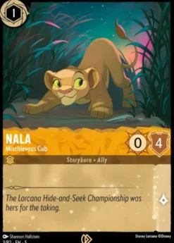 Nala, Mischievous Cub (foil) - Promo Set 2