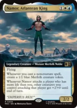 Namor, Atlantean King (extended art) - Marvel Super Heroes Commander Varianten