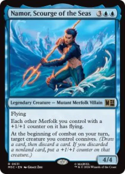 Namor, Scourge of the Seas - Marvel Super Heroes Commander