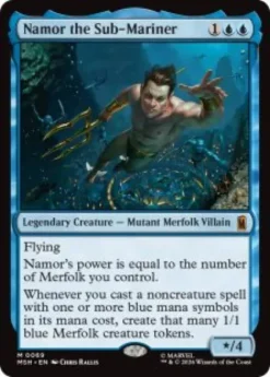 Namor the Sub-Mariner (foil) - Marvel Super Heroes