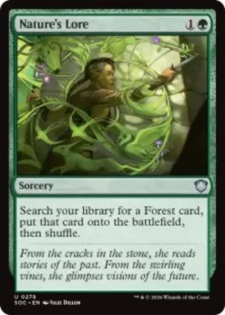 Nature's Lore - Secrets of Strixhaven Commander