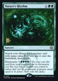 Nature's Rhythm (foil) - Tarkir: Dragonstorm Prerelease Promo's