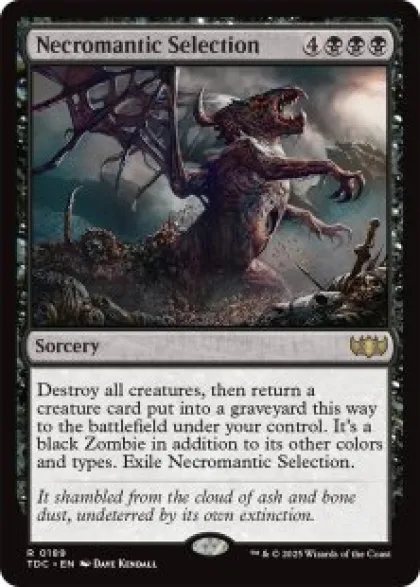 Necromantic Selection - Tarkir: Dragonstorm Commander