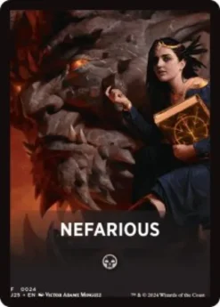 Nefarious Front Card - Foundations Jumpstart