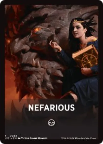 Nefarious Front Card - Foundations Jumpstart