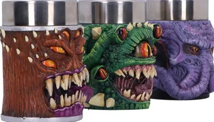 Nemesis Now - Dungeons & Dragons: Mini Monsters Tiny Tankards (120ml) (3 tiny tankards)