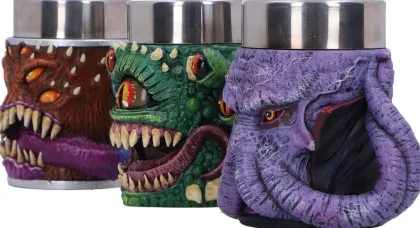 Nemesis Now - Dungeons & Dragons: Mini Monsters Tiny Tankards (120ml) (3 tiny tankards)
