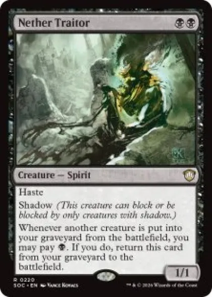 Nether Traitor - Secrets of Strixhaven Commander