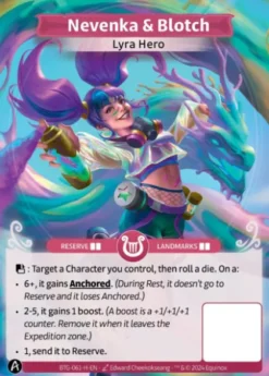 Nevenka & Blotch (H) (foil) - Altered Kickstarter