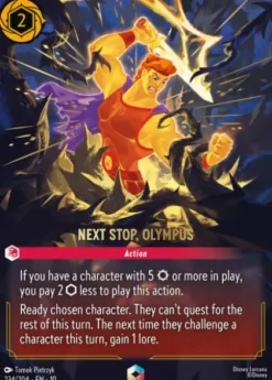 Next Stop, Olympus (foil) (borderless) - Whispers in the Well