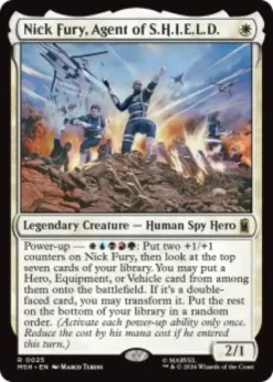 Nick Fury, Agent of S.H.I.E.L.D. (foil) - Marvel Super Heroes