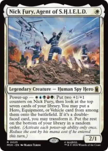 Nick Fury, Agent of S.H.I.E.L.D. (foil) - Marvel Super Heroes