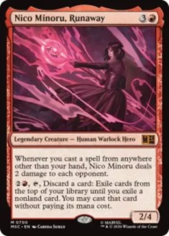 Nico Minoru, Runaway (foil) - Marvel Super Heroes Commander
