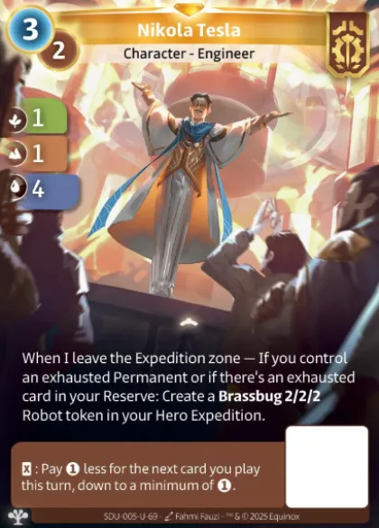 Nikola Tesla (U-69) - Seeds of Unity Unique