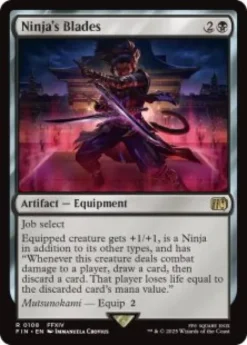 Ninja's Blades (foil) - Final Fantasy