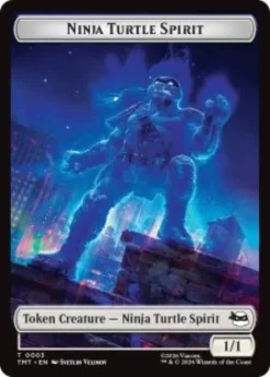 Ninja Turtle Spirit token (foil) (1/1) - Teenage Mutant Ninja Turtles
