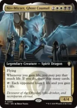 Niv-Mizzet, Ghost Counsel (extended art) - Reality Fracture Commander