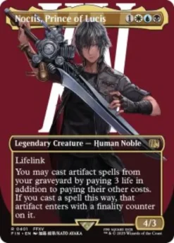 Noctis, Prince of Lucis (#401) (borderless) - Final Fantasy Varianten