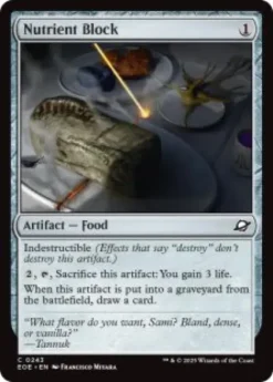 Nutrient Block (foil) - Edge of Eternities