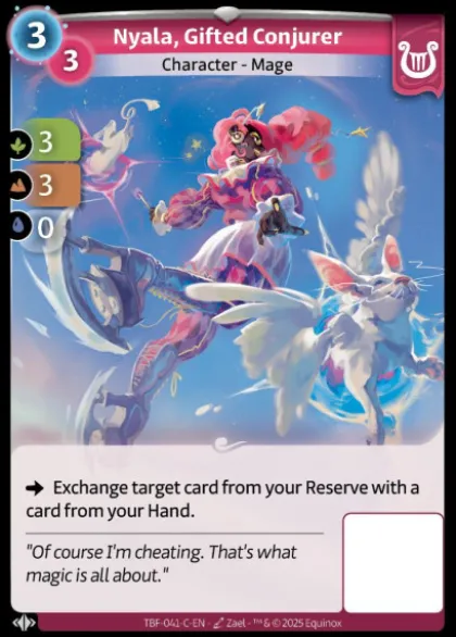 Nyala, Gifted Conjurer (C) (2) (Zael) - Altered Trial by Frost