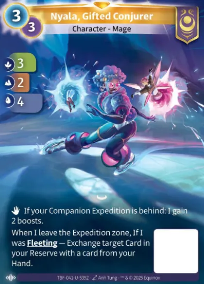 Nyala, Gifted Conjurer (U-5352) - Altered Trial by Frost