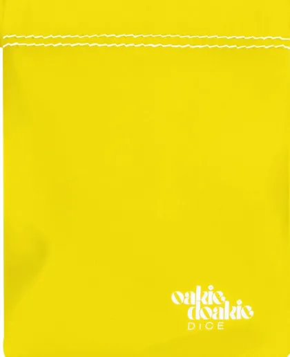 Oakie Doakie Dice Bag: Yellow (small)