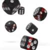 Oakie Doakie Dice Set D6 Enclave: Ruby (12 stuks)