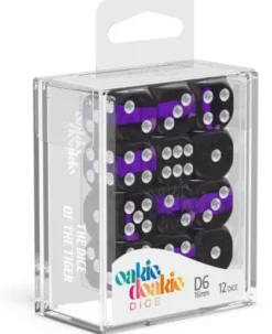 Oakie Doakie Dice Set D6 Enclave: Amethyst (12 stuks)