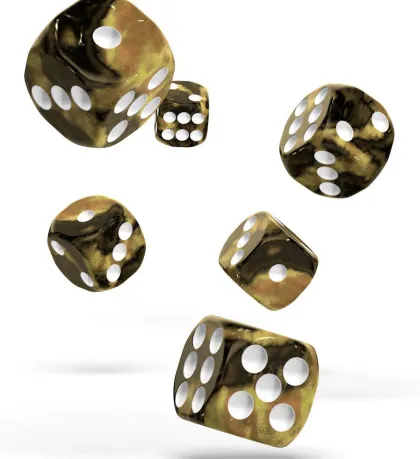 Oakie Doakie Dice Set D6 Gemidice: Hornet (12 stuks)