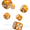 Oakie Doakie Dice Set D6 Gemidice: Sunstone (12 stuks)