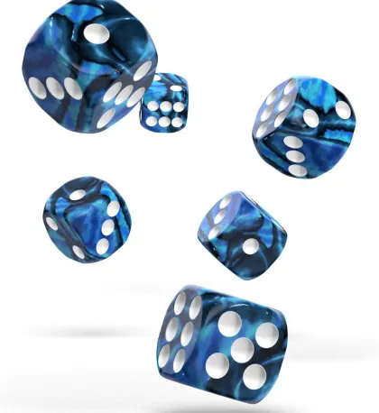 Oakie Doakie Dice Set D6 Gemidice: Twilight Stone (12 stuks)