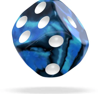 Oakie Doakie Dice Set D6 Gemidice: Twilight Stone (12 stuks)