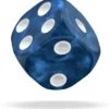 Oakie Doakie Dice Set D6 Marble: Blue (36 stuks)