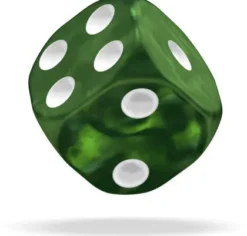 Oakie Doakie Dice Set D6 Marble: Green (36 stuks)